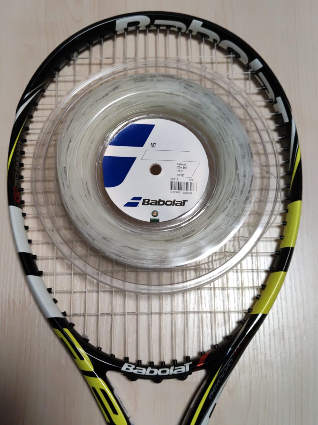 Corde Tennis BABOLAT M7 1.30 n.2 matassine 12m multifilamento 